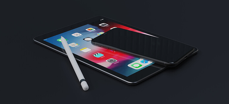 Video Thumbnail showing iPad and iPhone